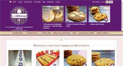 Desktop Screenshot of cookies-monttessuy.com